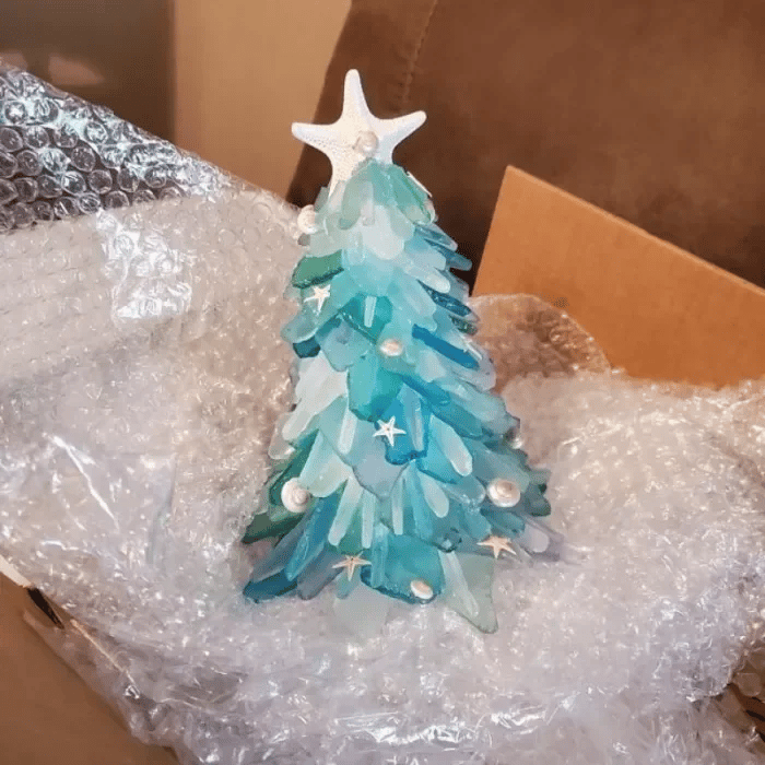🔥Clearance Sale - 49% OFF 🎄2023 Emissionr® Sea Glass Christmas Tree