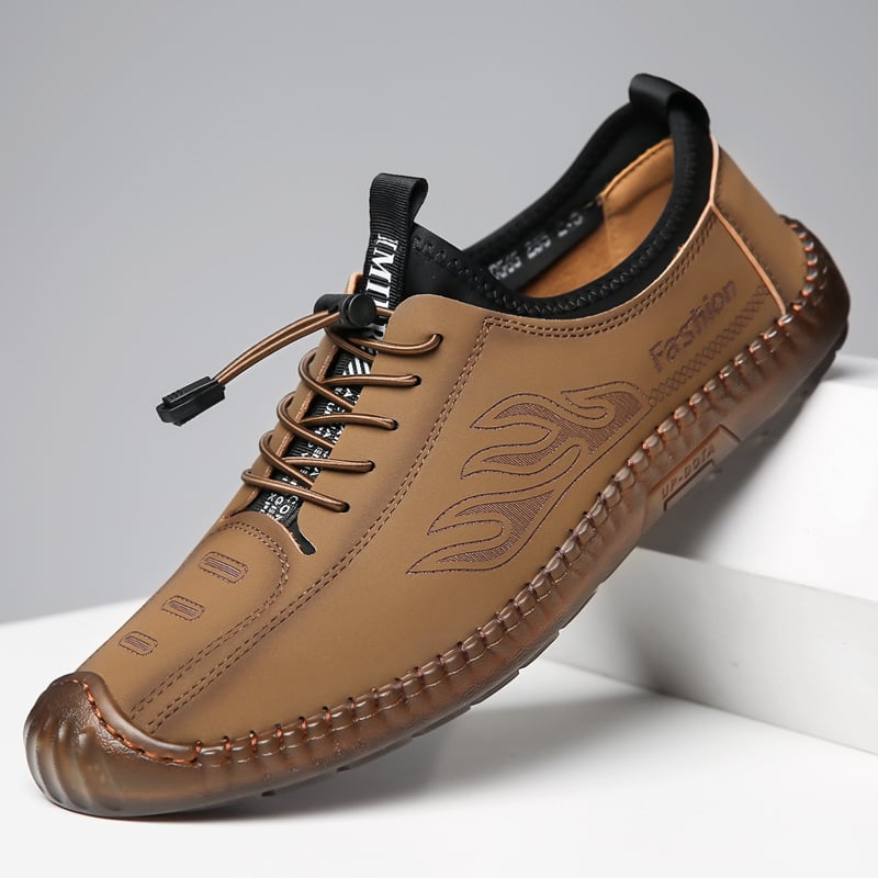 New 2023 fashion casual tendon sole soft sole men's shoes