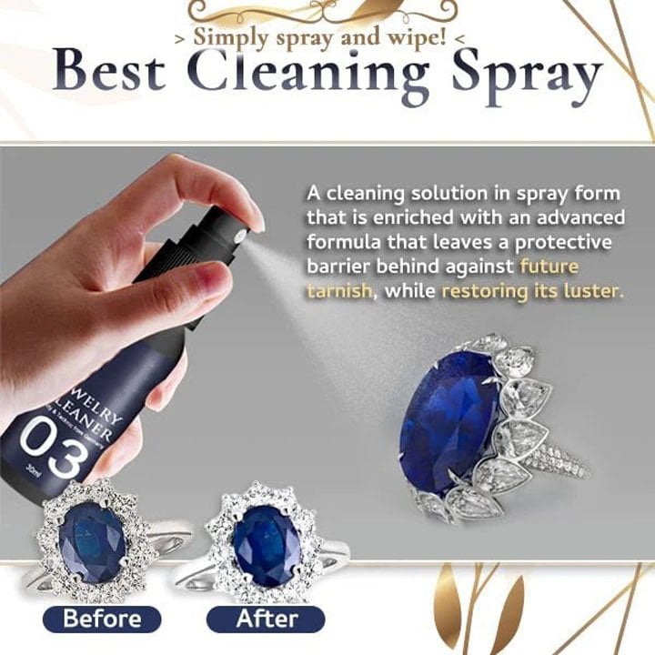 ✨Hot sale 48% OFF✨💎Diamond-shine Jewelry Cleaner Spray