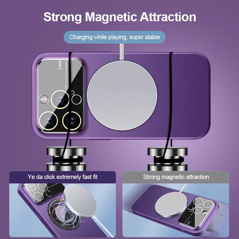 ✨49% OFF🔥2023 New Big Vision Magnetic Charging iPhone Case