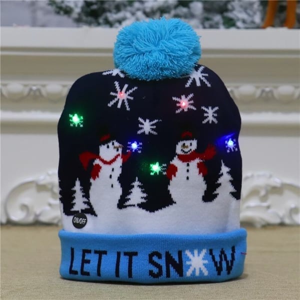🎄Early Christmas Sale🎄CHRISTMAS LED KNITTED BEANIES