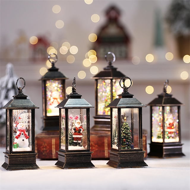 🎅Early Christmas Sale-49% OFF🎁Snow Globe Christmas Lantern Decorations