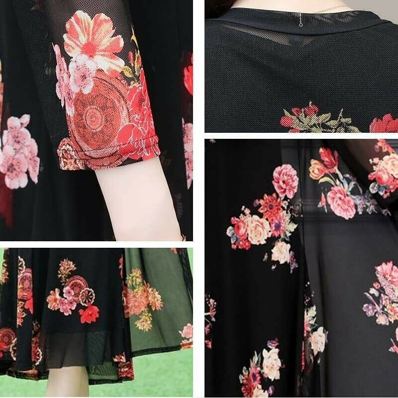 Womens Floral Print Dress-🔥Buy 2 Get Extra 15% OFF & Free Shipping