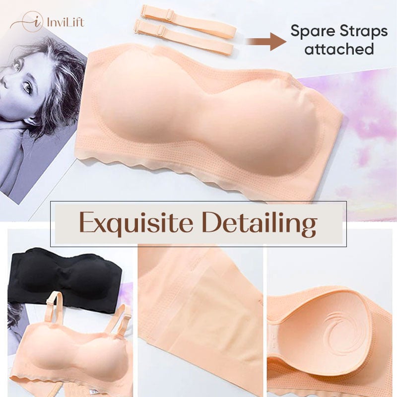 💖Mother's Day Promotion 49% OFF-Plus size Sexy Strapless Invisible Push Up Bra
