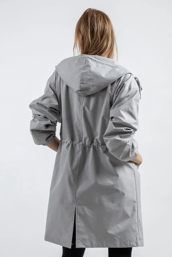 🔥Hot SALE 49%OFF🔥Water Resistant Oversized Hooded Windbreaker Rain Jacket