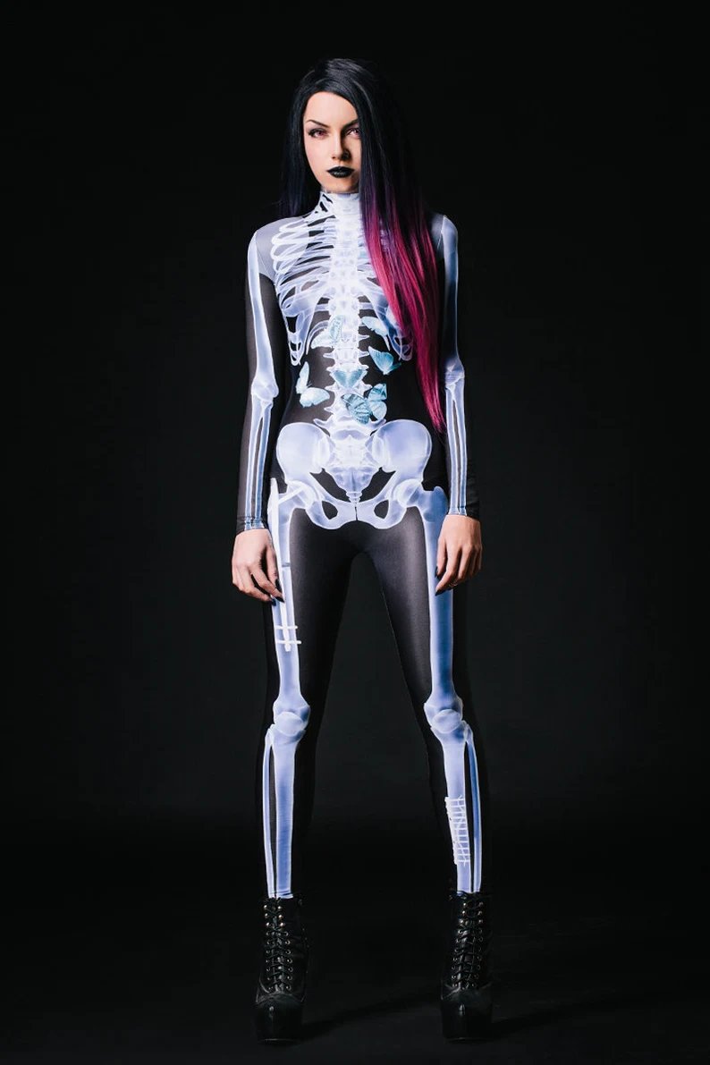 🎃Halloween Sale -SexySkull Bodysuit