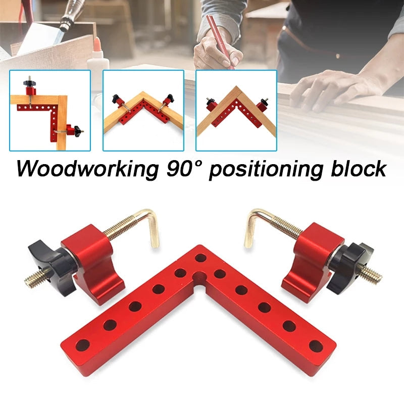 Panel fixed clip, carpenter's square woodworking tool