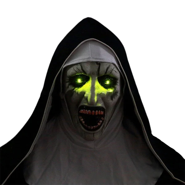👻49%OFF🎃Urdreamlife — Halloween Nun Scary Mask