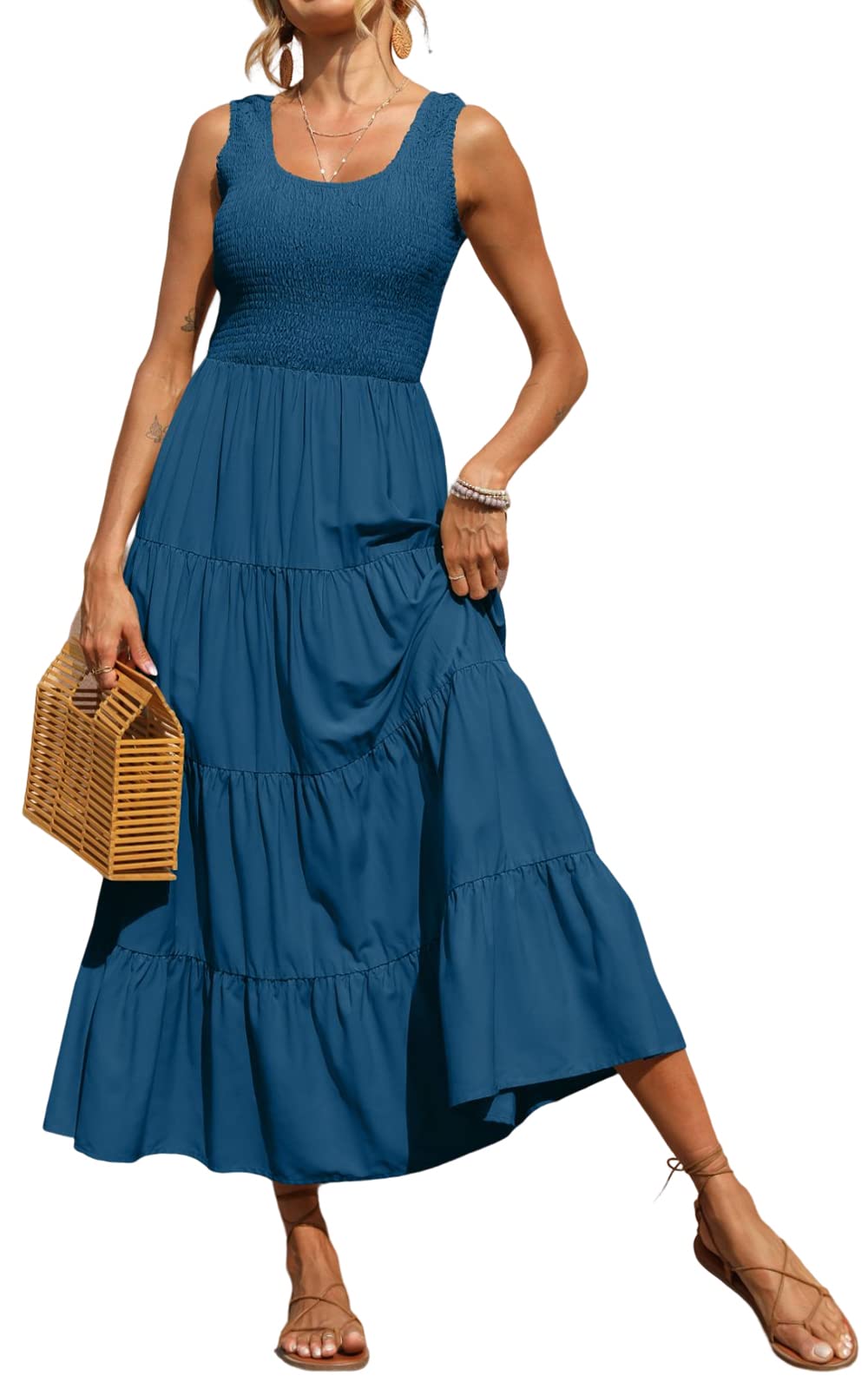 ✨Mother's Day Sale✨Summer Maxi Dress Casual Boho🔥
