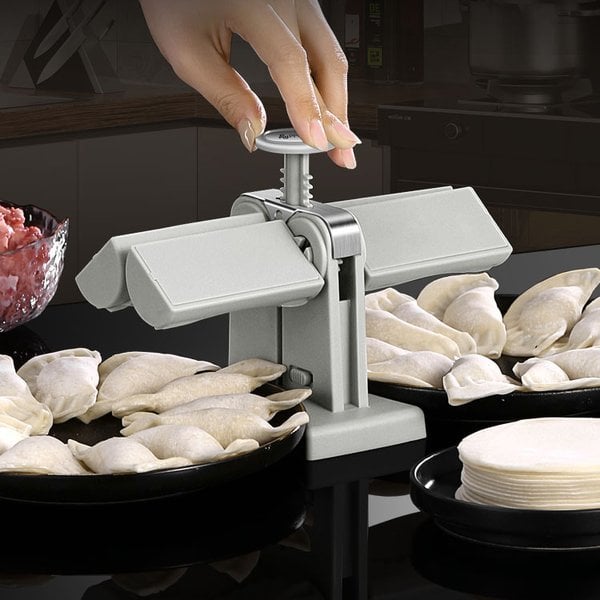 Household Double Head Automatic Dumpling Maker Mold