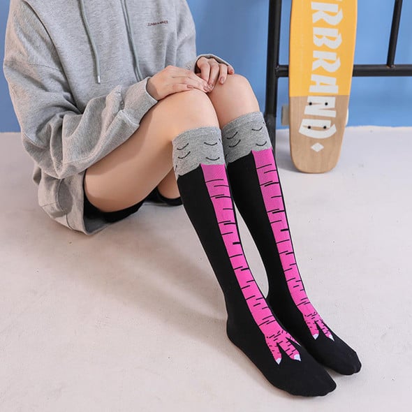 (Early Christmas Sale- SAVE 48% OFF)Chicken Legs Socks--buy 5 get 3 free & free shipping(8 pairs)